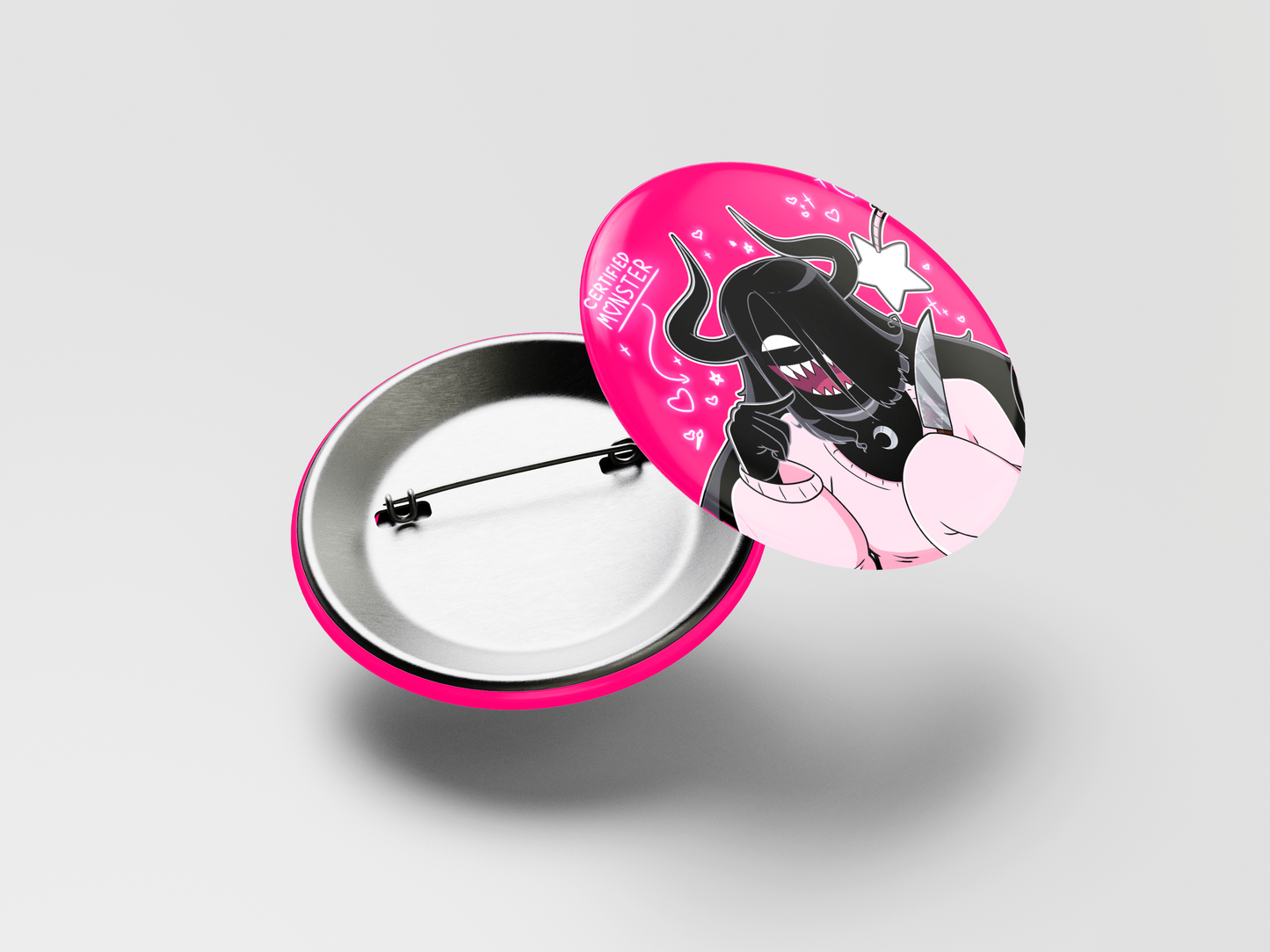 Malice Pinback Buttons
