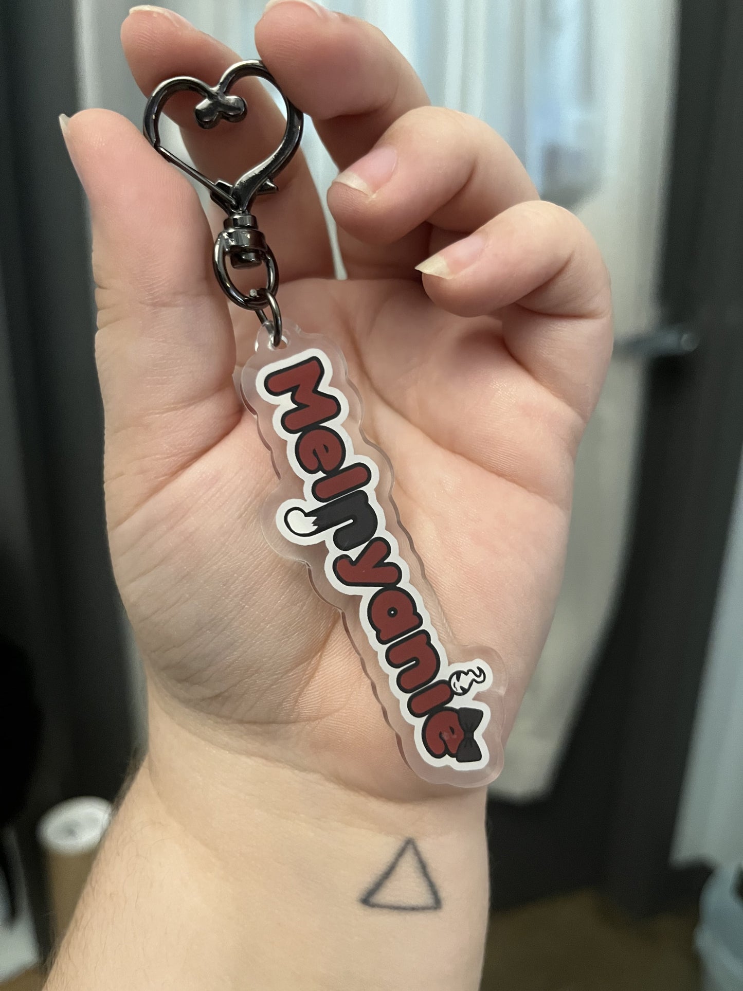 Melnyanie Logo Keychain