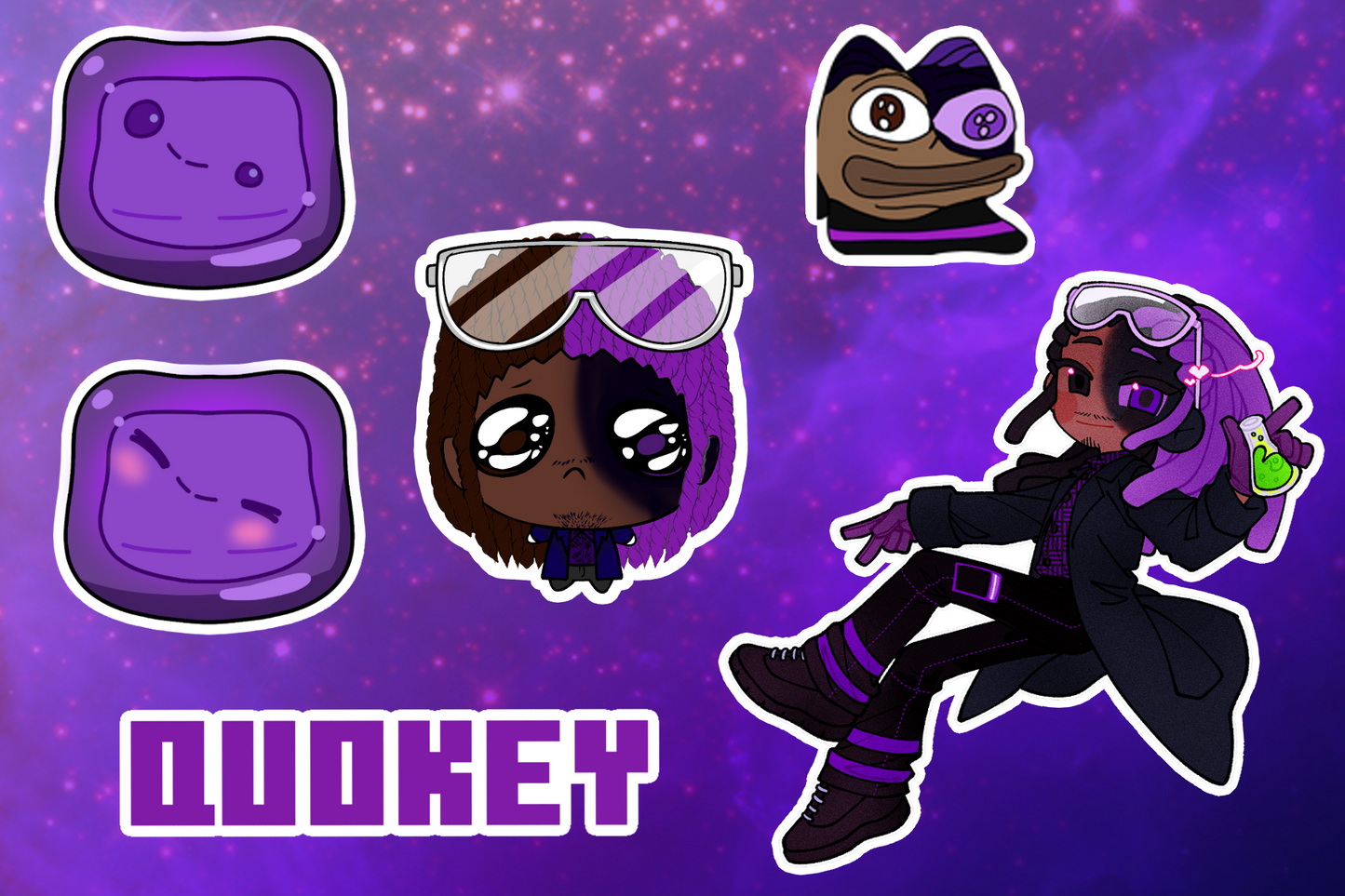 Quokey Sticker Sheet